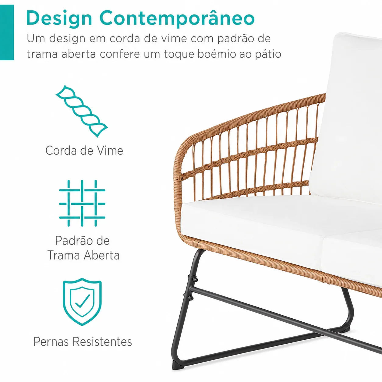 Conjunto Exterior Monaco 4 Peças