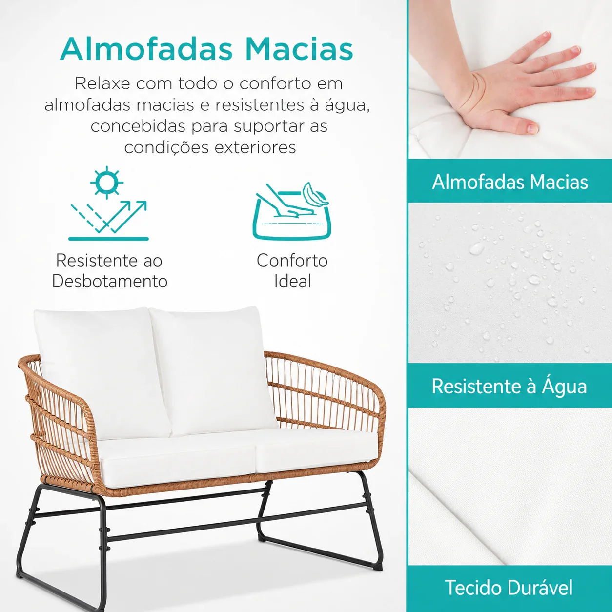 Conjunto Exterior Monaco 4 Peças