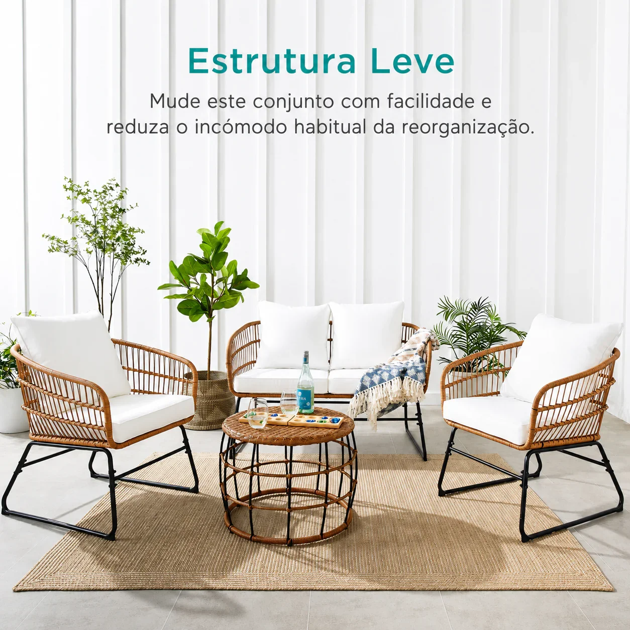 Conjunto Exterior Monaco 4 Peças