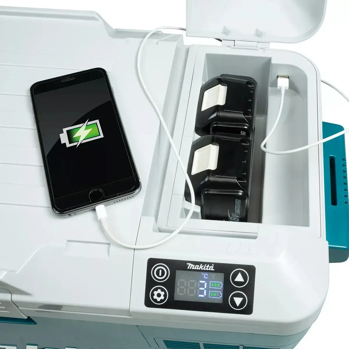 Refrigerador e Aquecedor a Bateria Makita 18V 20L