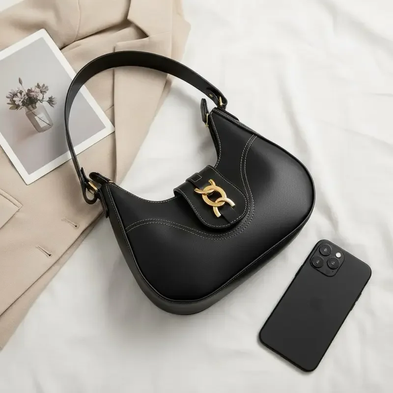 Bolsa Feminina Baguete Ombro Estilosa Casual