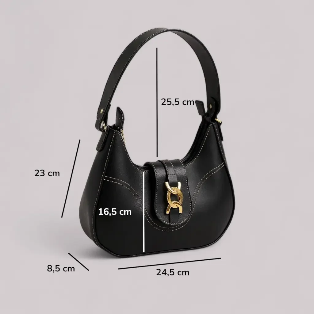 Bolsa Feminina Baguete Ombro Estilosa Casual