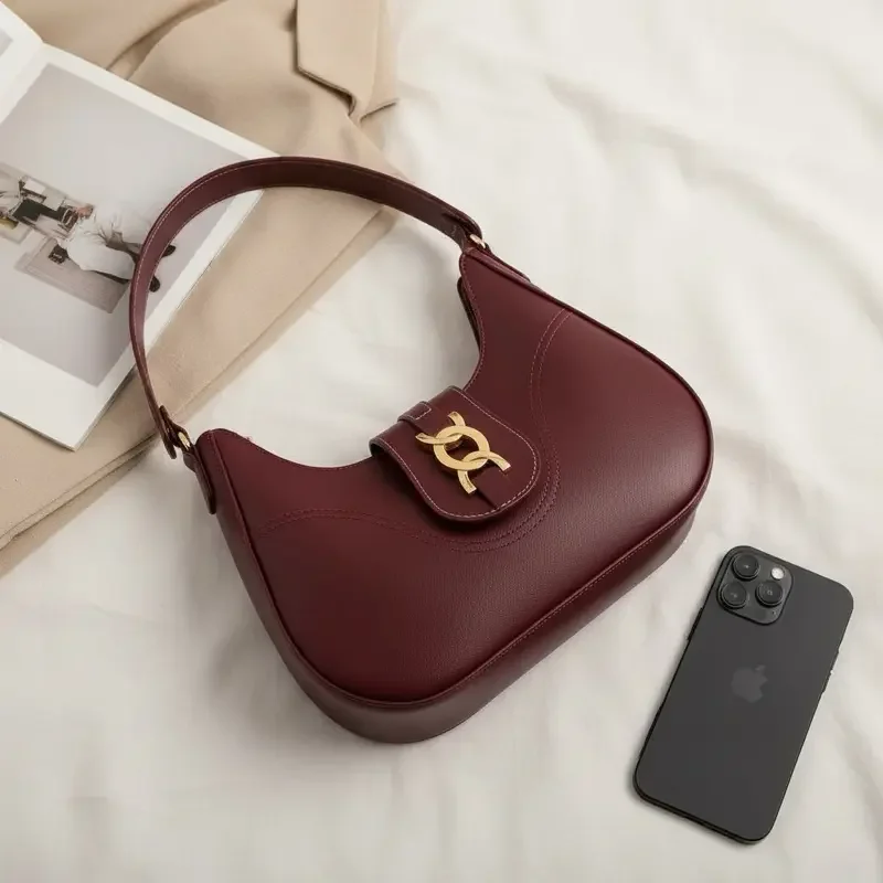 Bolsa Feminina Baguete Ombro Estilosa Casual