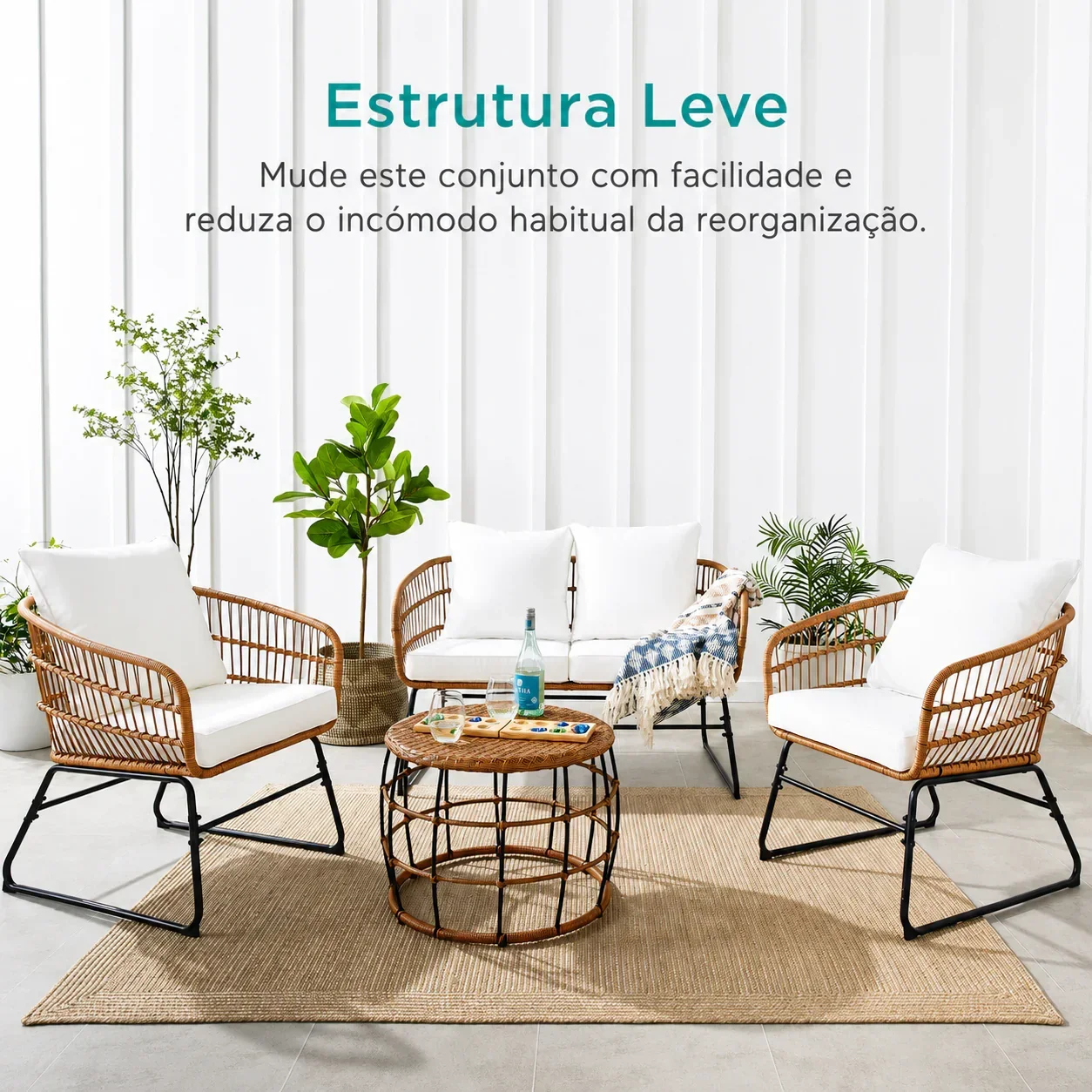 Conjunto Exterior Monaco 4 Peças