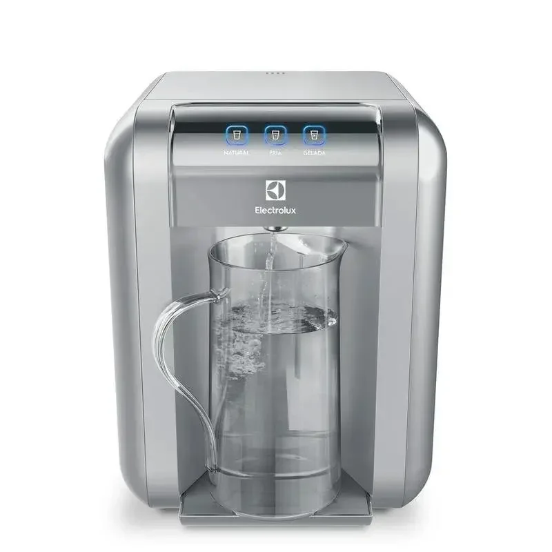 Purificador Eletrônico Compacto Efficient Painel Digital Bivolt Cinza (PE11X)